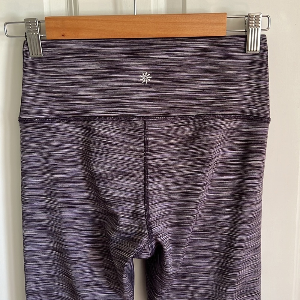 Athleta Transcend Textured 7/8 Tight